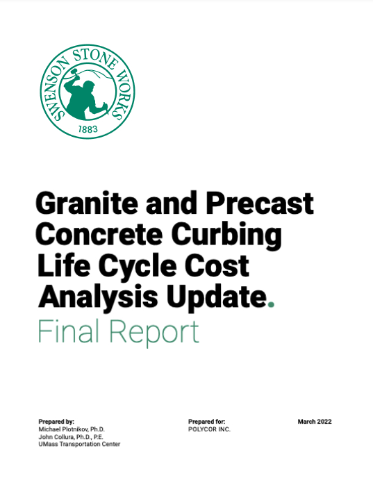 Lifecycle Cost Comparison: Granite and Precast Curbing