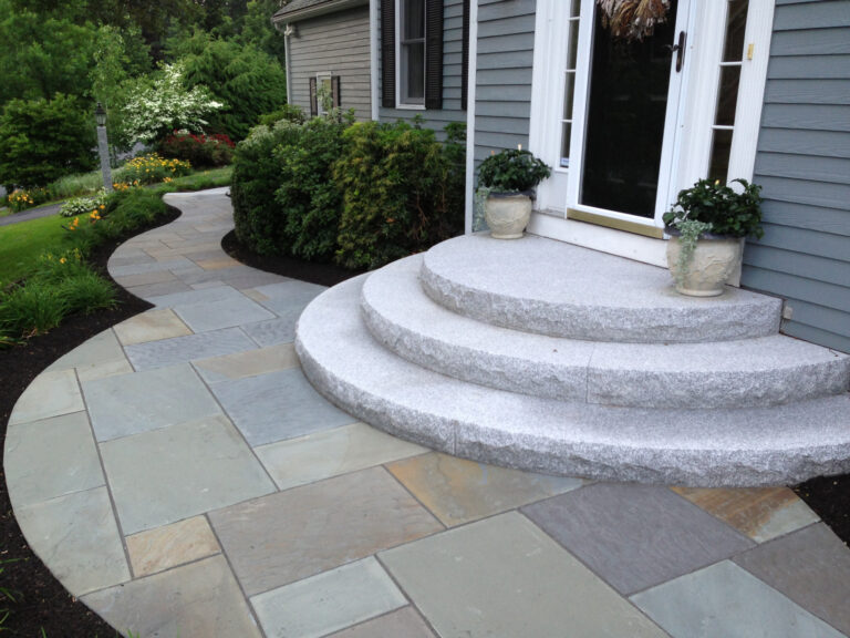 Massachusetts Makeovers: 5 Yards Transformed with Natural Stone