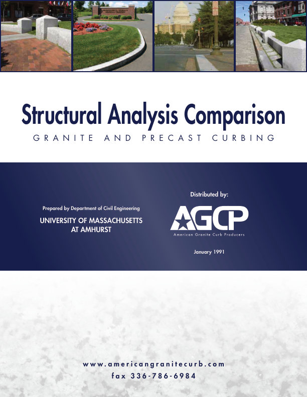 A Structural Analysis Comparison: Granite and Precast Curbing